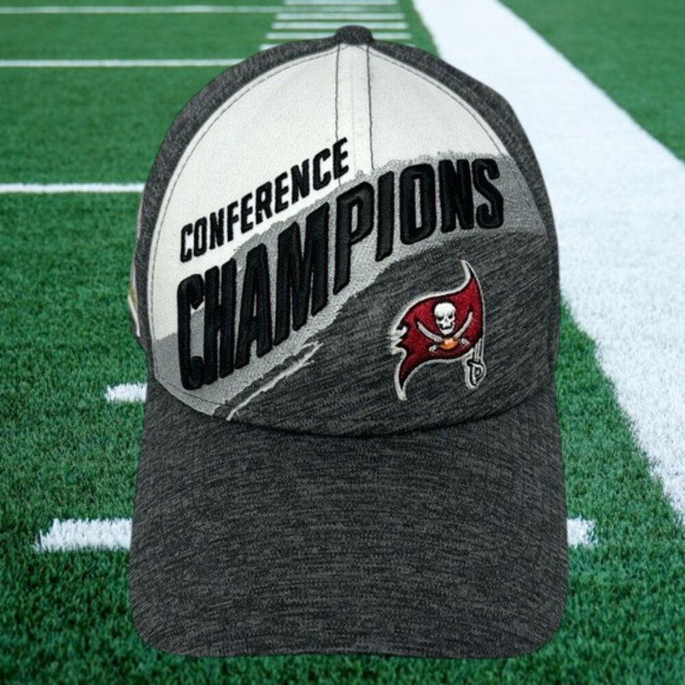 New Era 9FORTY Tampa Bay Buccaneers LIV Super Bowl Conference Champions Hat Cap